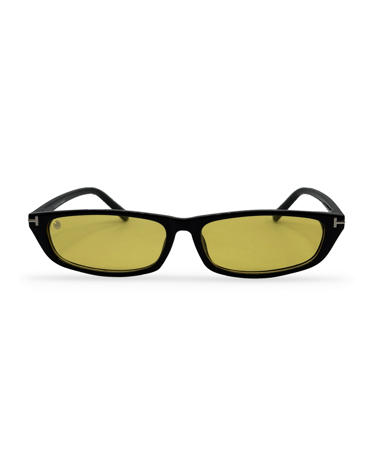BEVERLY HILLS — Nero con Lenti Gialle — vista frontale #Colore_Nero con Lenti Gialle