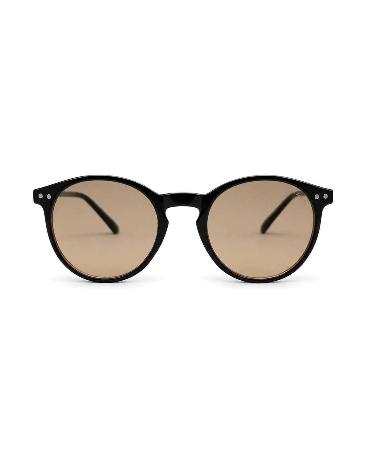OXFORD PL Pierre Leman - Nero con Lenti Beige - vista frontale